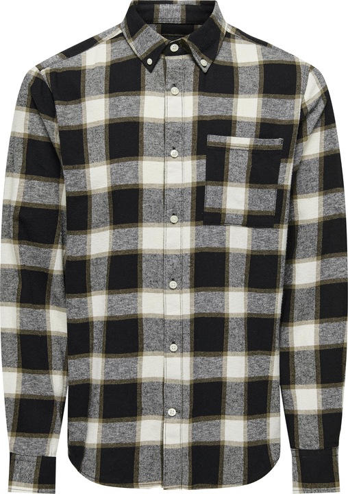 Produktbild Only & Sons Onsral Ls Slim Check Shirt (L)