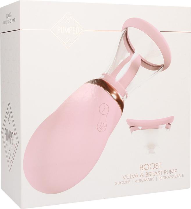 Shots Boost - Rechargeable Vulva and Breast Pump - Pink