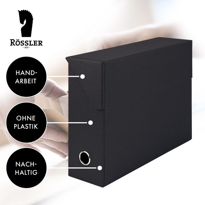Actual product image Rössler Collection box Soho black (A4)