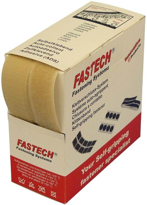 Immagine prodotto Fastech B25-STD091805 Nastro in velcro per cucire su parte adesiva e in pile (L x L) 5 m (25 mm)