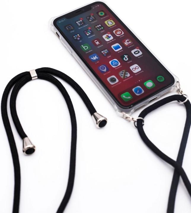 Produktbild Evelatus A30s Case with rope Black (Samsung Galaxy A30s, Samsung Galaxy A50s, Samsung Galaxy A50, TCL A30, Samsung A20)
