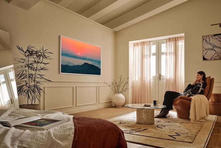 Actual product image Samsung QE85LS03FW (85", The Frame Pro, LED, NeoQLED, 4K, 2025)