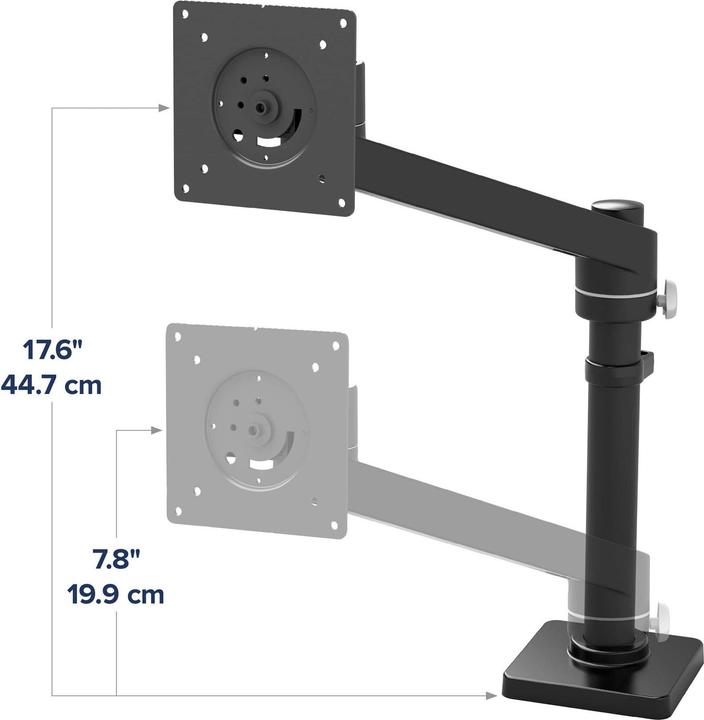 Actual product image Ergotron NX Monitor Arm Black (Table, 34", 8 kg)