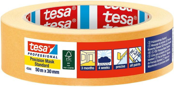 tesa Präzisionkrepp® Standard 50m:30mm (30 mm)