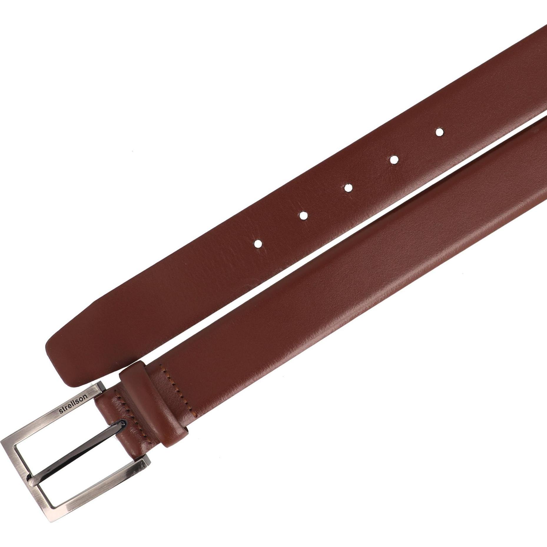 Thumbnail - Strellson, Herren, Gürtel, Premium Gürtel Leder, Braun, (100)