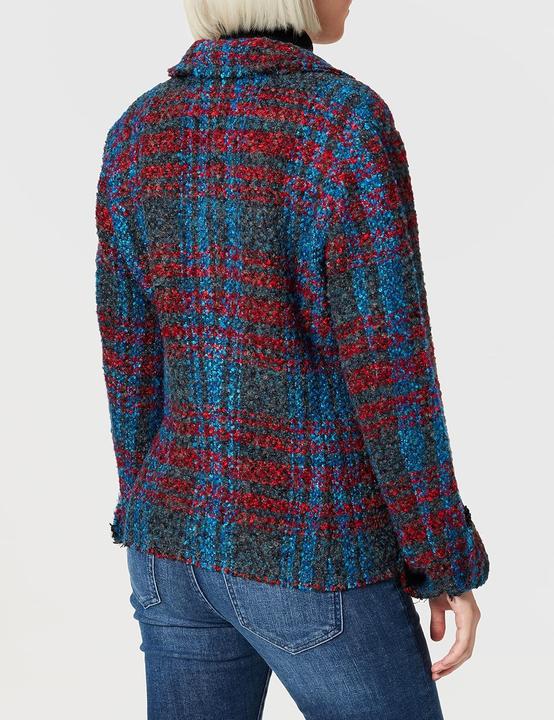 Actual product image Taifun Light blazer jacket with drawstring, roll-up sleeves, long sleeves, lined, solid (40)