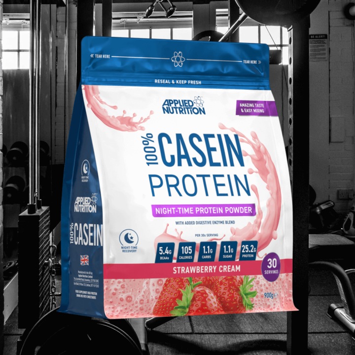 Produktbild Applied Nutririon 100% Casein Protein (Strawberry Cream, 1 Stk., 900 g)