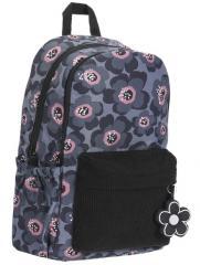 Produktbild Oxford Bloom Schulrucksack grau