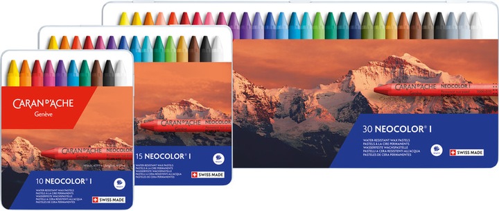 Actual product image Caran d'Ache Neocolor I Metallschachtel (Multicolor, 30 x)