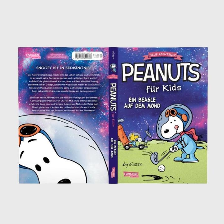 Actual product image Peanuts für Kids - Neue Abenteuer 1: Ein Beagle auf dem Mond (German, Charles M. Schulz, Christian Langhagen, 2024)