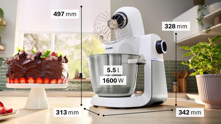 Productafbeelding Bosch Hausgeräte Serie 6 MUMS6EW13D (1600 W)