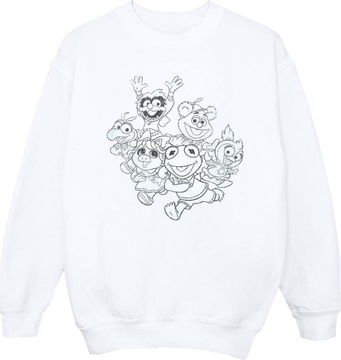 Immagine prodotto Disney The Muppets Muppet Babies Mono Group Felpa Uomo (4XL)