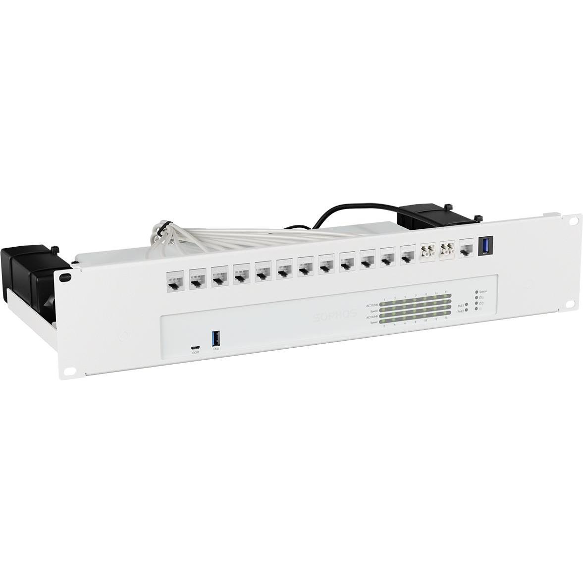 Rackmount.IT Rackmount Sophos XGS 118 128 138 116 126 136 Shielded (Kit di montaggio), Accessori per telecamere di rete