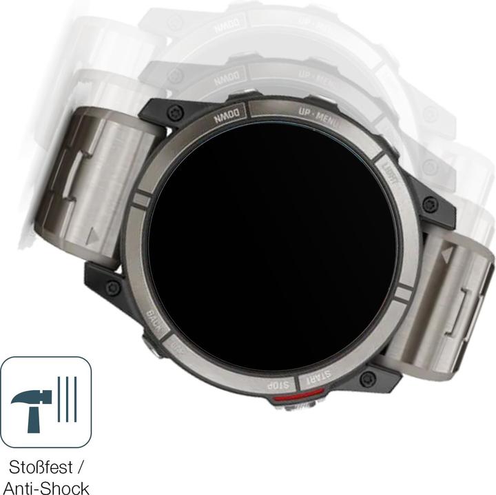Actual product image Dipos Anti-Shock Screen Protector Matte (Garmin Quatix 7X)