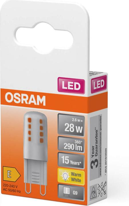 Actual product image Osram Pin (G9, 2.60 W, 290 lm, 1 x, E)