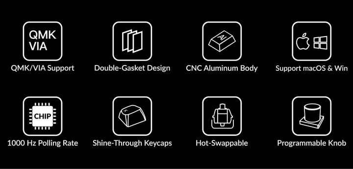 Actual product image Keychron Q5 Knob Version (CH, Cable)