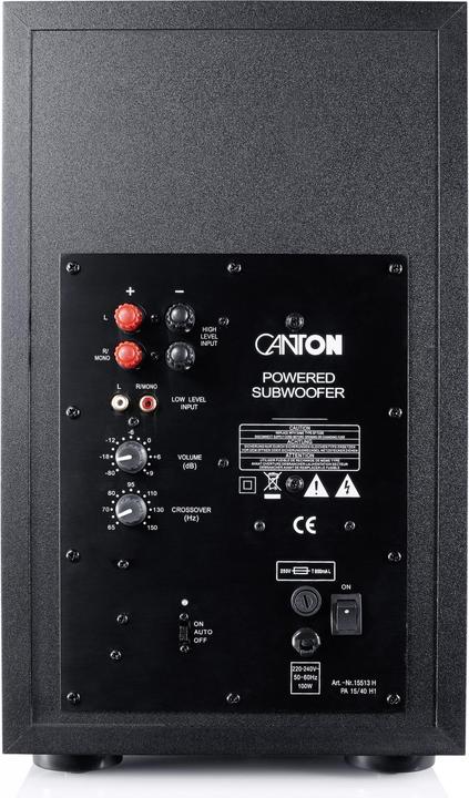 Actual product image Canton Movie 165 (Set, 620 W)