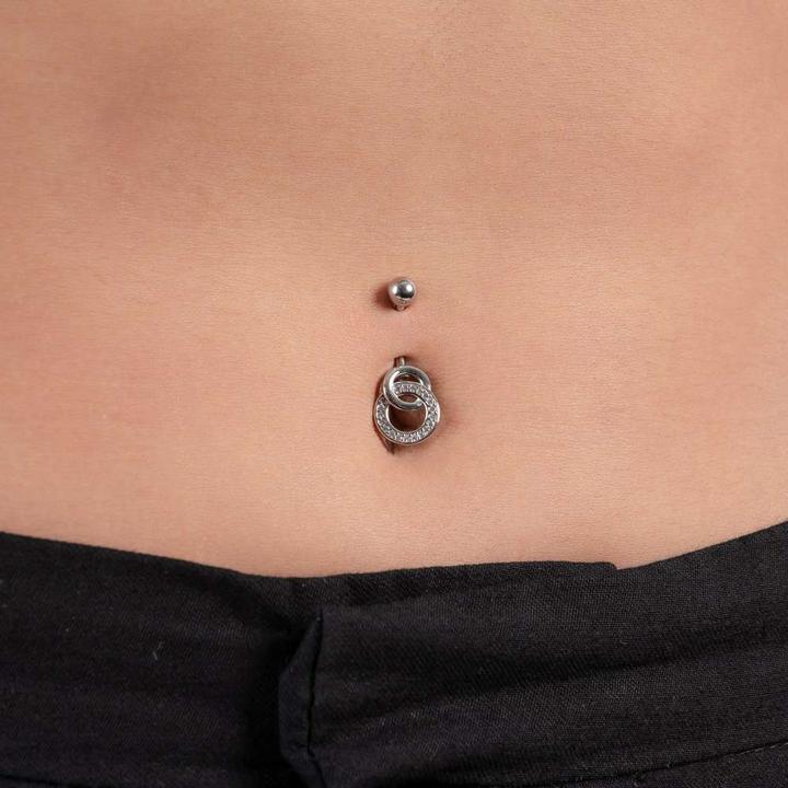 Produktbild Bijouteria Bauchpiercing (Kristall, Chirurgenstahl 316L)