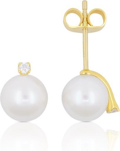 Actual product image Muau Earrings (750/18K yellow gold)