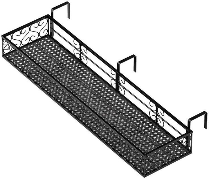 Actual product image Pealov Flowerpot Holder Balcony Metal 60x20x12cm