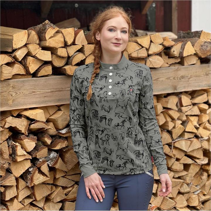 Actual product image Soulhorse Funktionsshirt Longsleeve Horses (S)