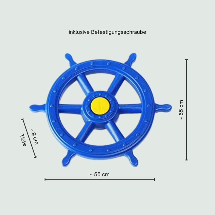 Image du produit H2i Roue de gouvernail pour tour de jeux