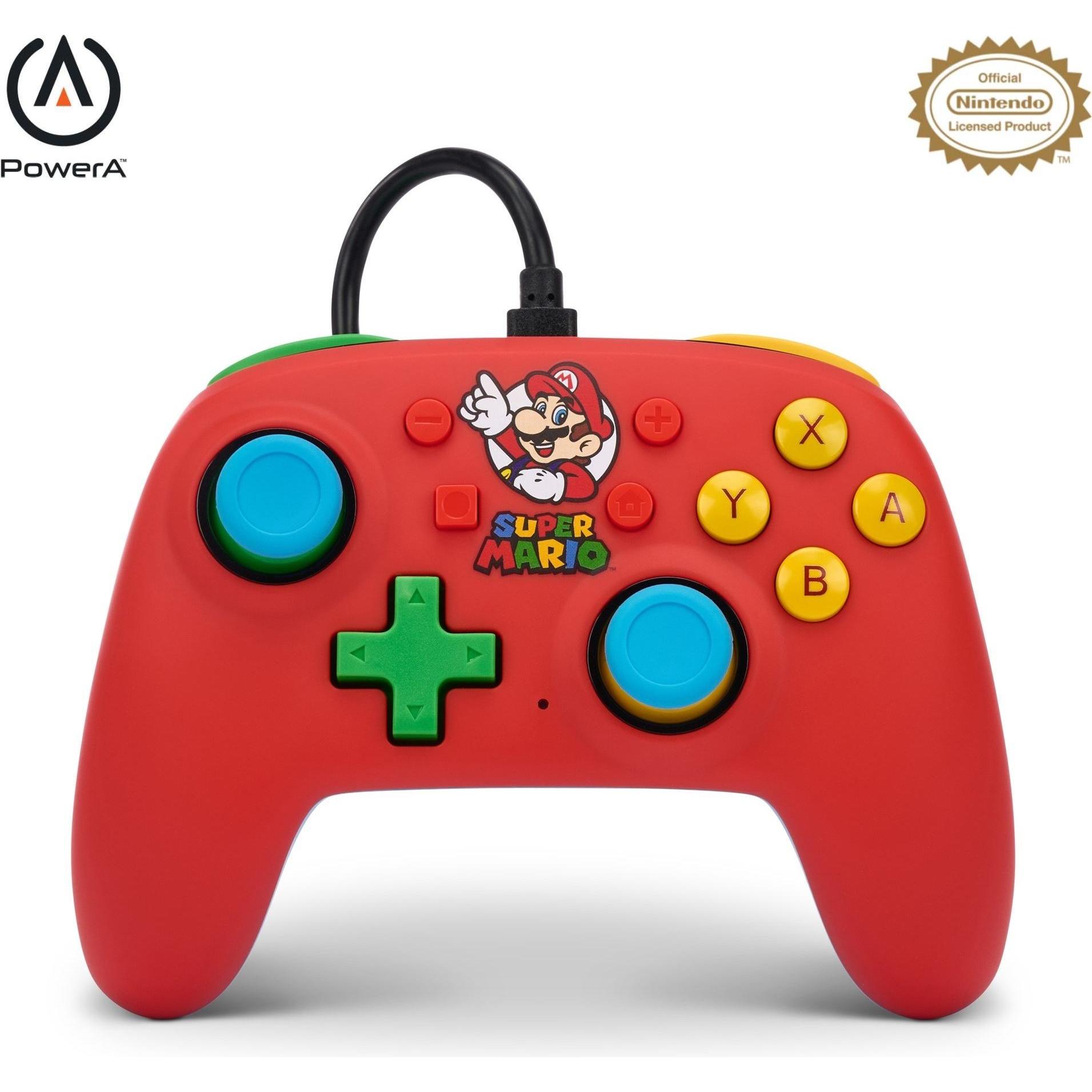 PowerA NSGP0123-01 (Switch), Gaming Controller, Mehrfarbig