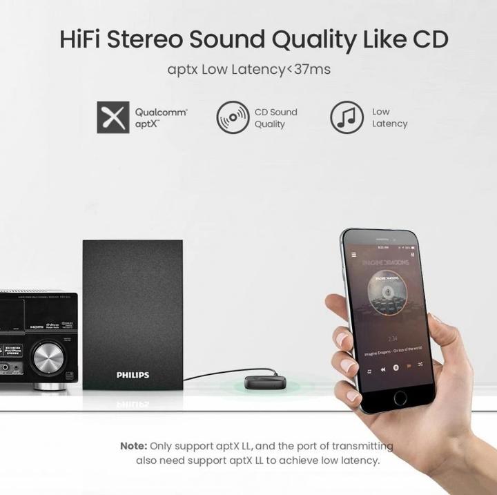 Produktbild Ugreen Bluetooth 5.0 Aux Car Adapter (Empfänger)