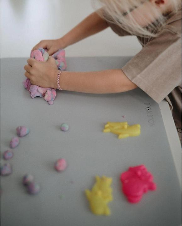 Actual product image Noui Noui Children's Table Set XL Grey Powder 55 x 45 cm