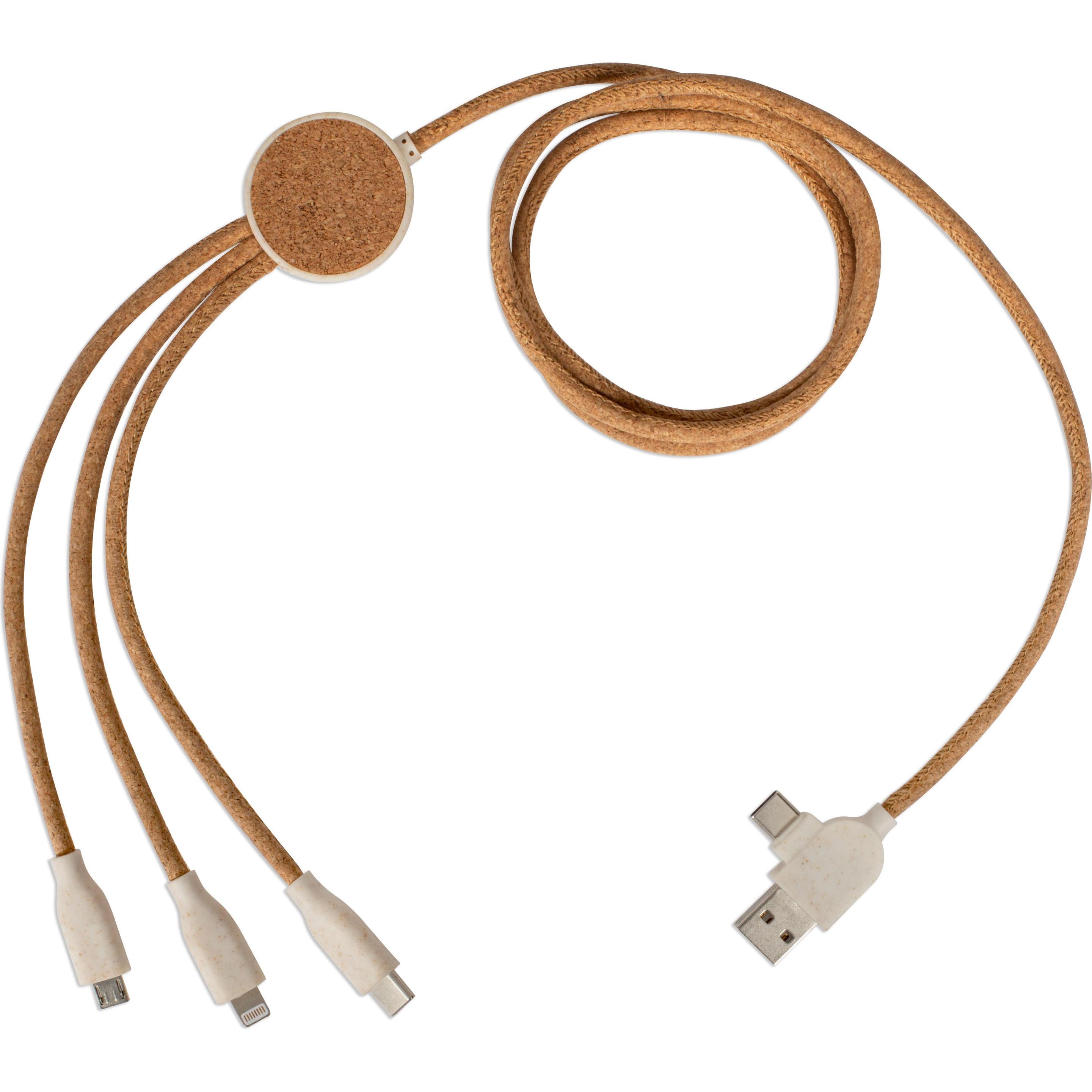 Livoo Ladekabel mit mehreren Endstücken (1.20 m), USB Kabel
