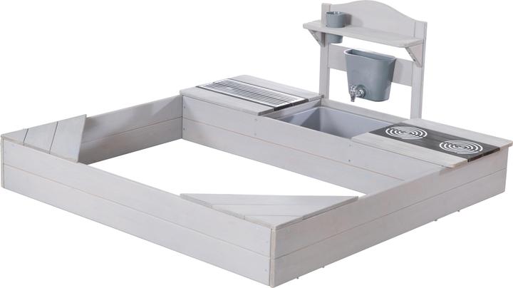 Produktbild Roba Sandkasten mit Matschküche inkl. Abdeckplane
