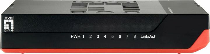 Produktbild LevelOne GSW-0807 8-Port Gigabit Ethernet Switch 1000Mb/s, Voll-Duplex, 10/100 Mb/s, Voll/Halb-Duple (8 Ports)