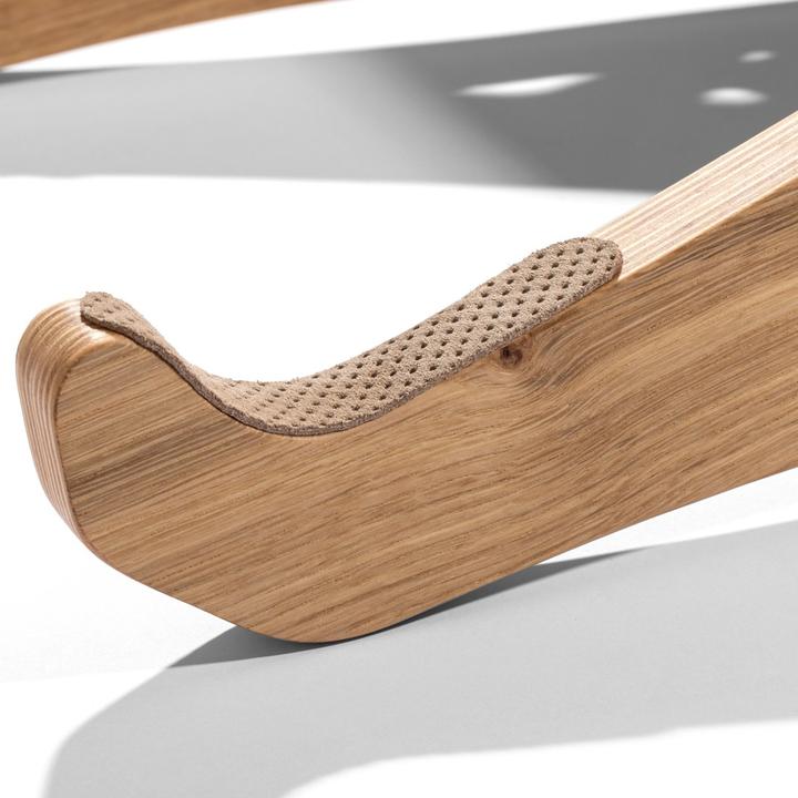 Actual product image AbsoluteBlack Oak Bicycle Hanger
