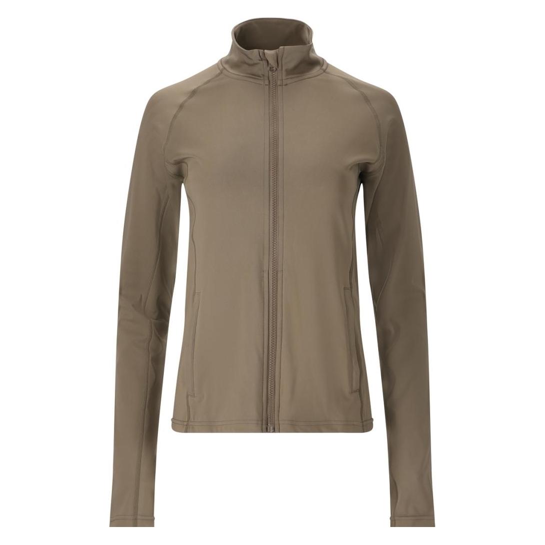 Endurance, Damen, Laufjacke, Krosa (46), Grau, Beige, 46