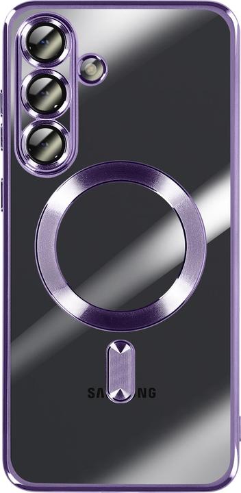 Produktbild Avizar MagSafe Hülle Galaxy S25 FE weich chrom (Samsung Galaxy S25 FE)