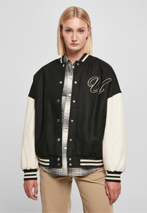 Immagine prodotto Urban Classics Ladies Oversized Big U College Jacket (L)