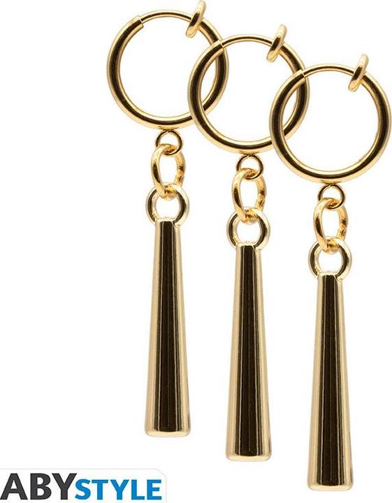 Image du produit ABYstyle Orecchini One Piece Zoro 3 Pack (Alliage de zinc + émail)