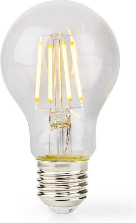 Image du produit Nedis Ampoule LED à filament E27 | A60 | 4 W | 470 lm | 2700 K | Blanc chaud | 1 pièce (E27, 470 lm, 1x)