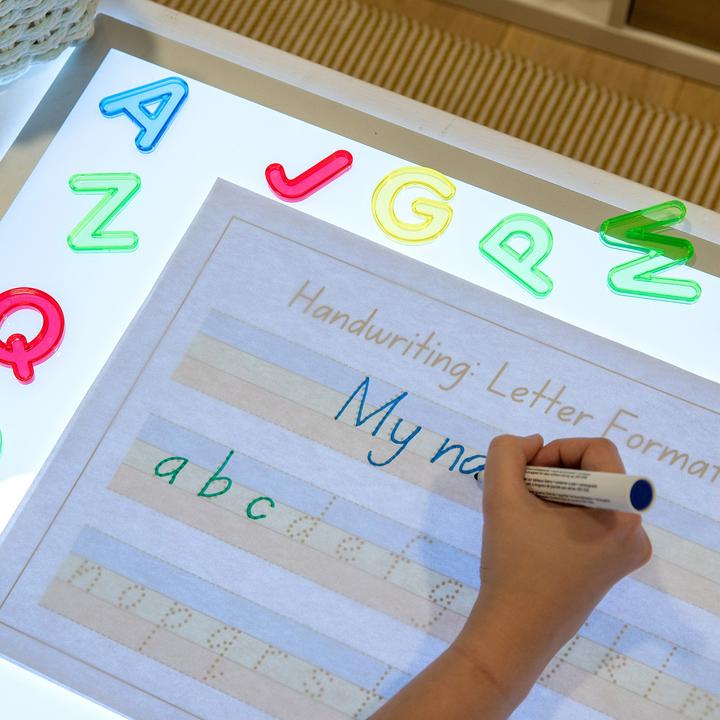 Actual product image TickiT Light panel with color change for children - rectangular A3 - (size 46 x 34 cm)