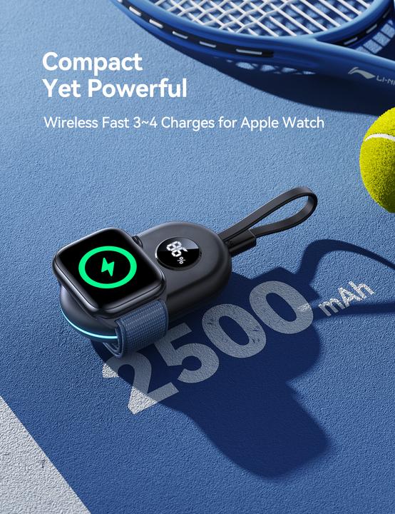 Produktbild Joyroom Charger for Apple Watch JR-W09 (black)