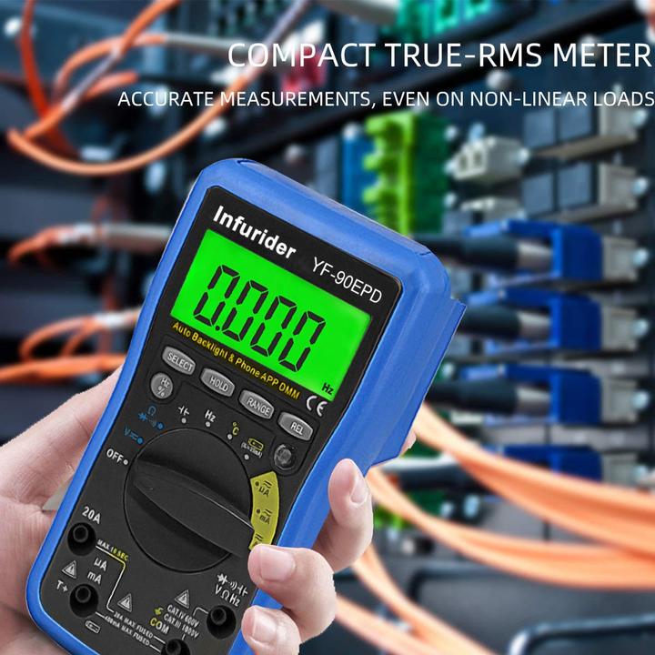 Produktbild Infurider Digitales Bluetooth-Multimeter YF-90EPD (Auto-Range)