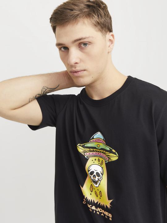 Produktbild Jack & Jones Joranatomy Skull Tee Ss Crew Neck Ln (XL)