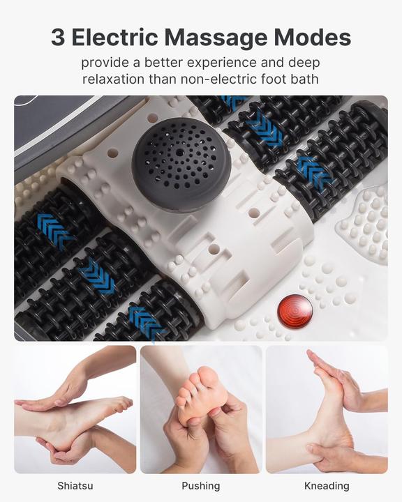 Actual product image Renpho Pro Shiatsu Fussbad