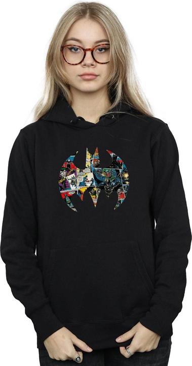 Immagine prodotto Felpa con cappuccio con logo di Batman (XXL)