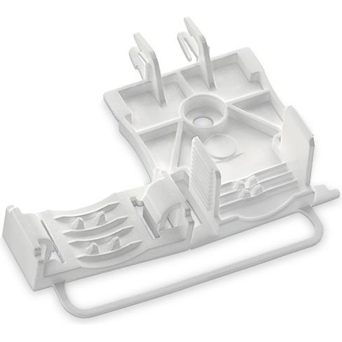 50x Wago Zugentlastungsplatte, Elektronikzubehör + Gehäuse, Weiss