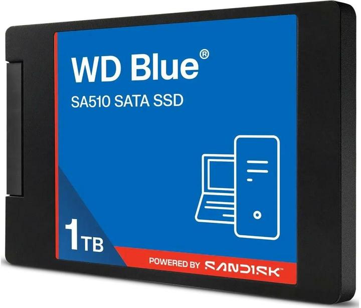 Actual product image SANDISK SSD Blue SATA 2TB 2.5 (2000 GB, 2.5")