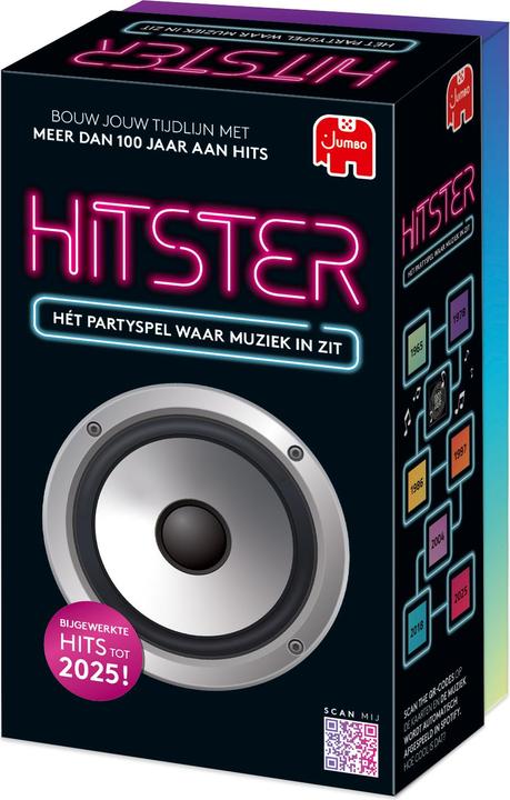 Produktbild Jumbo Hitster-Musikspiel (Niederländisch, 2 - 10 Spieler)