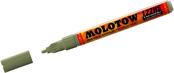 Actual product image Molotow Permanent marker One4All 127 HS refillable 2mm amazonas bright (Amazon bright, 2 mm, 1 x)