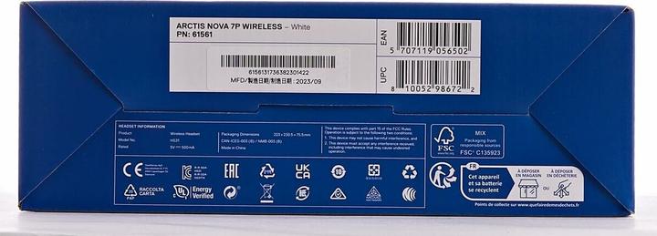 Image du produit SteelSeries Arctis Nova 7P (Filaire, Sans fil)