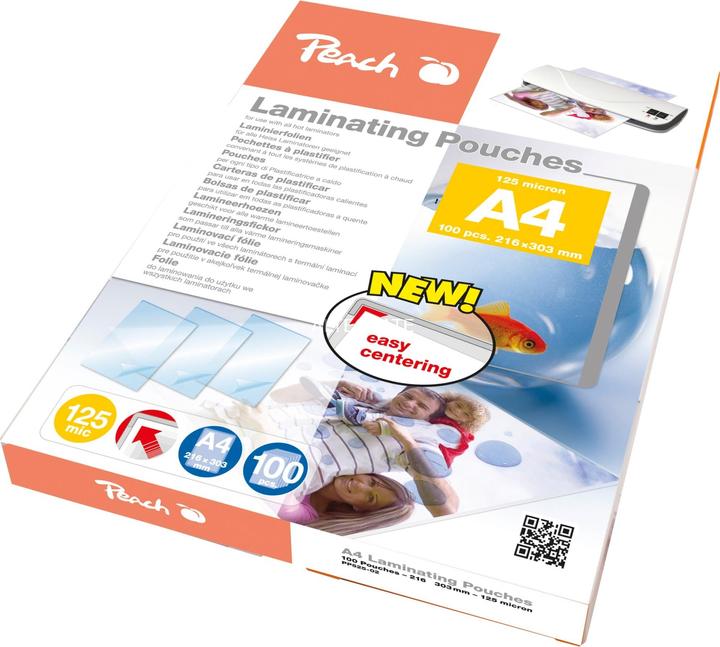 Produktbild Peach Pp525-02 (A4, 100 Stück, 125 µm)